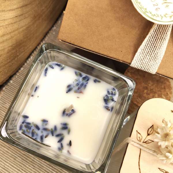 bomboniera candela battesimo